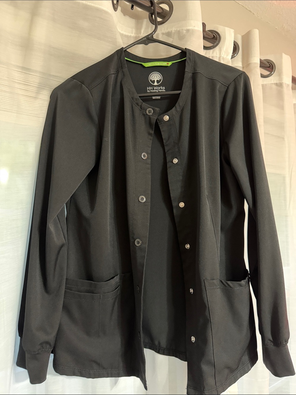 Healing Hands® HH Works Women's 4-Pocket Jacket - Black - XS
